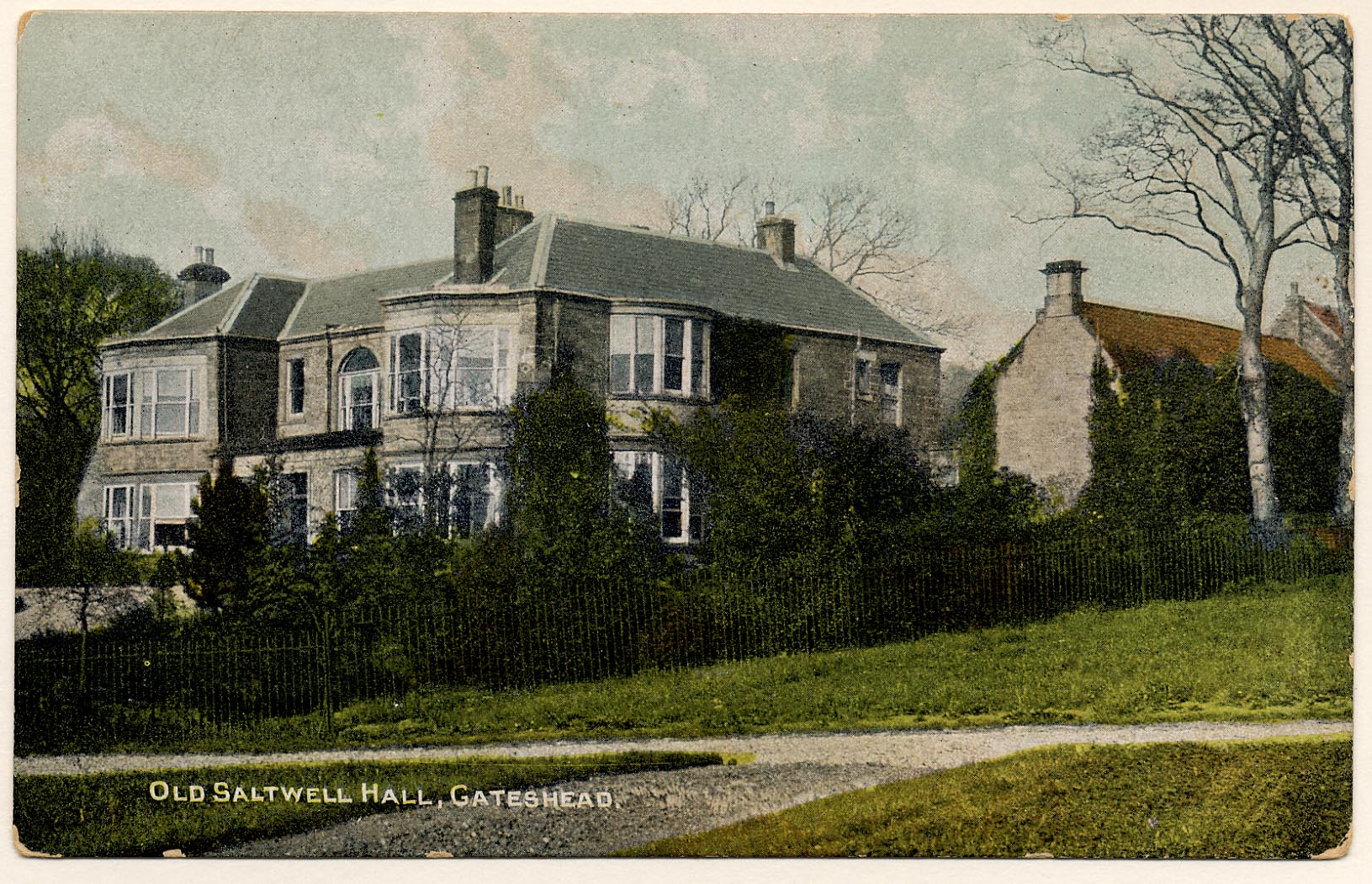 Saltwell Hall (Saltwellside Hall), Saltwell Road, Gateshead